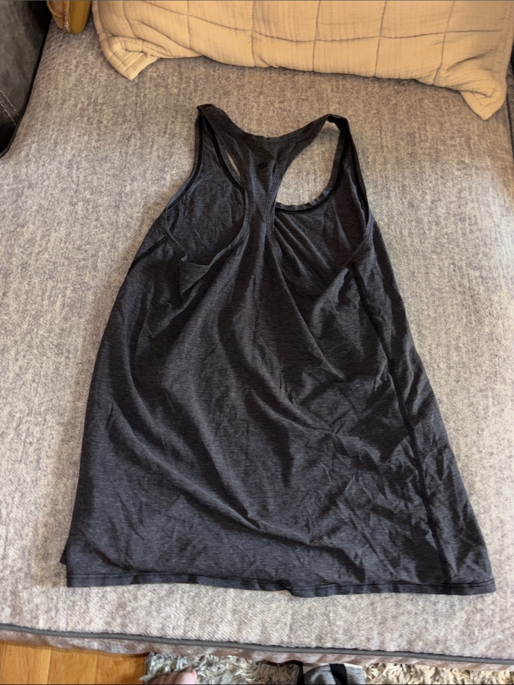Lululemon grey tank top